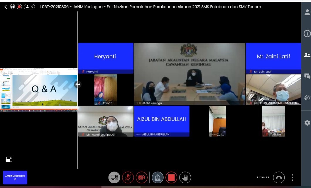 Exit Naziran SMK Entabuan